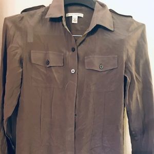 Banana republic, silk blouse, size XS